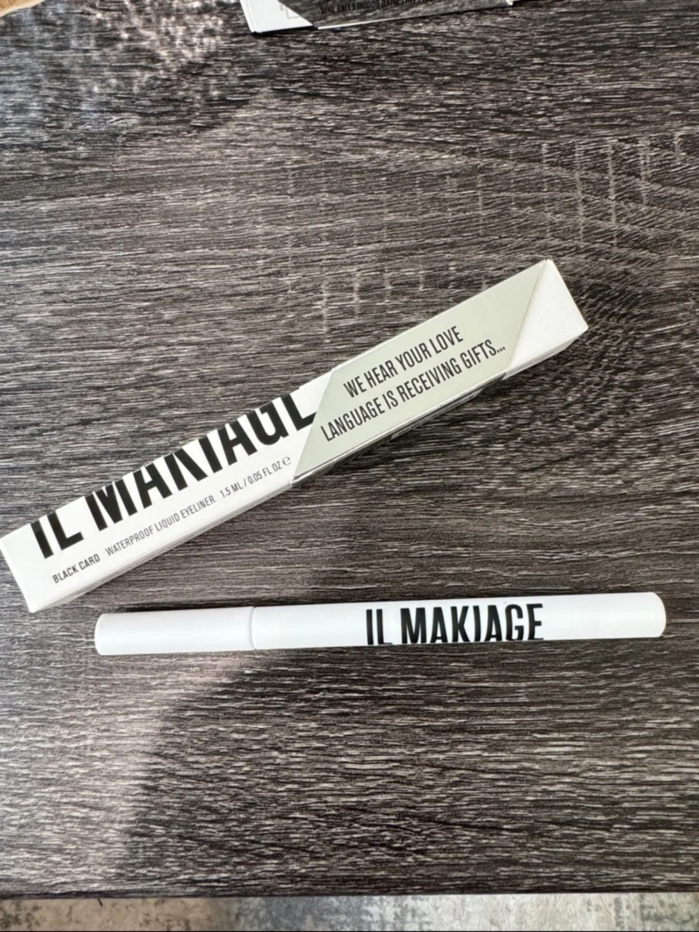 IL MAKIAGE Black Waterproof Liquid Eyeliner